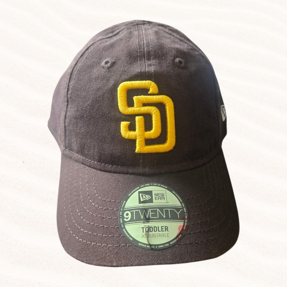 NEW ERA San Diego Padress Toddler Hat Brown With Logo NWOT - Picture 3 of 7